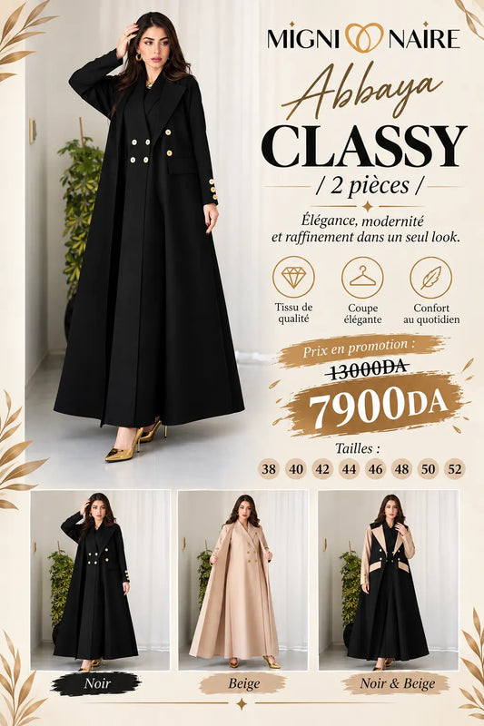 Abbaya Classy / 2 pièces
