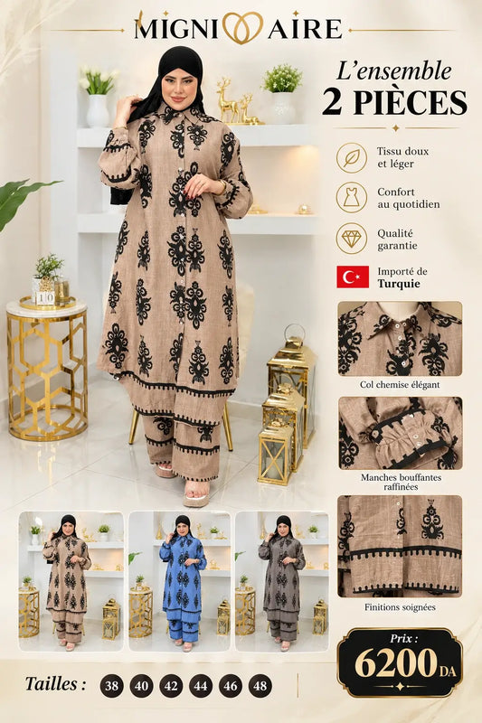 #104 ( Pantalon + Robe ) Importé 🇹🇷