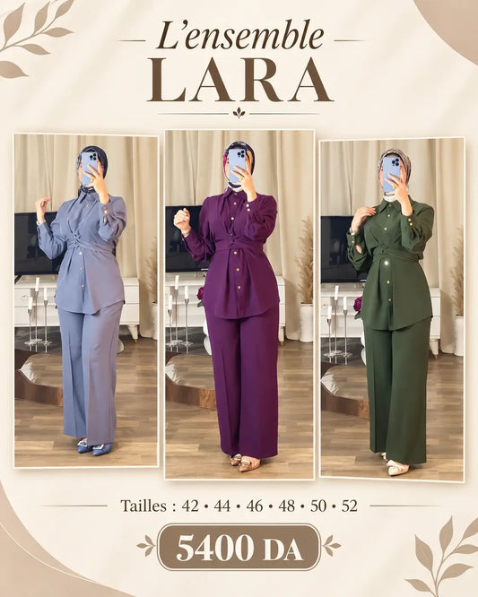 L'ensemble LARA / 2 pièces