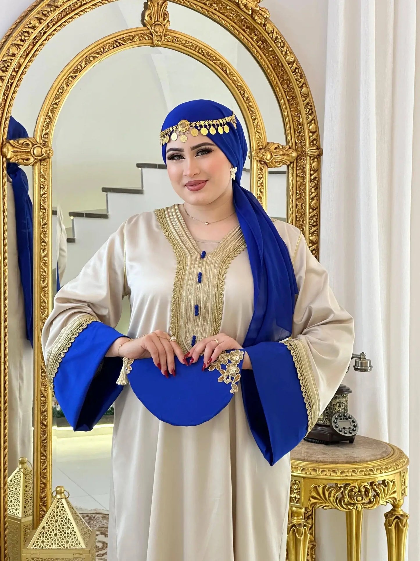 Caftan Tunisien + foulard 🎁