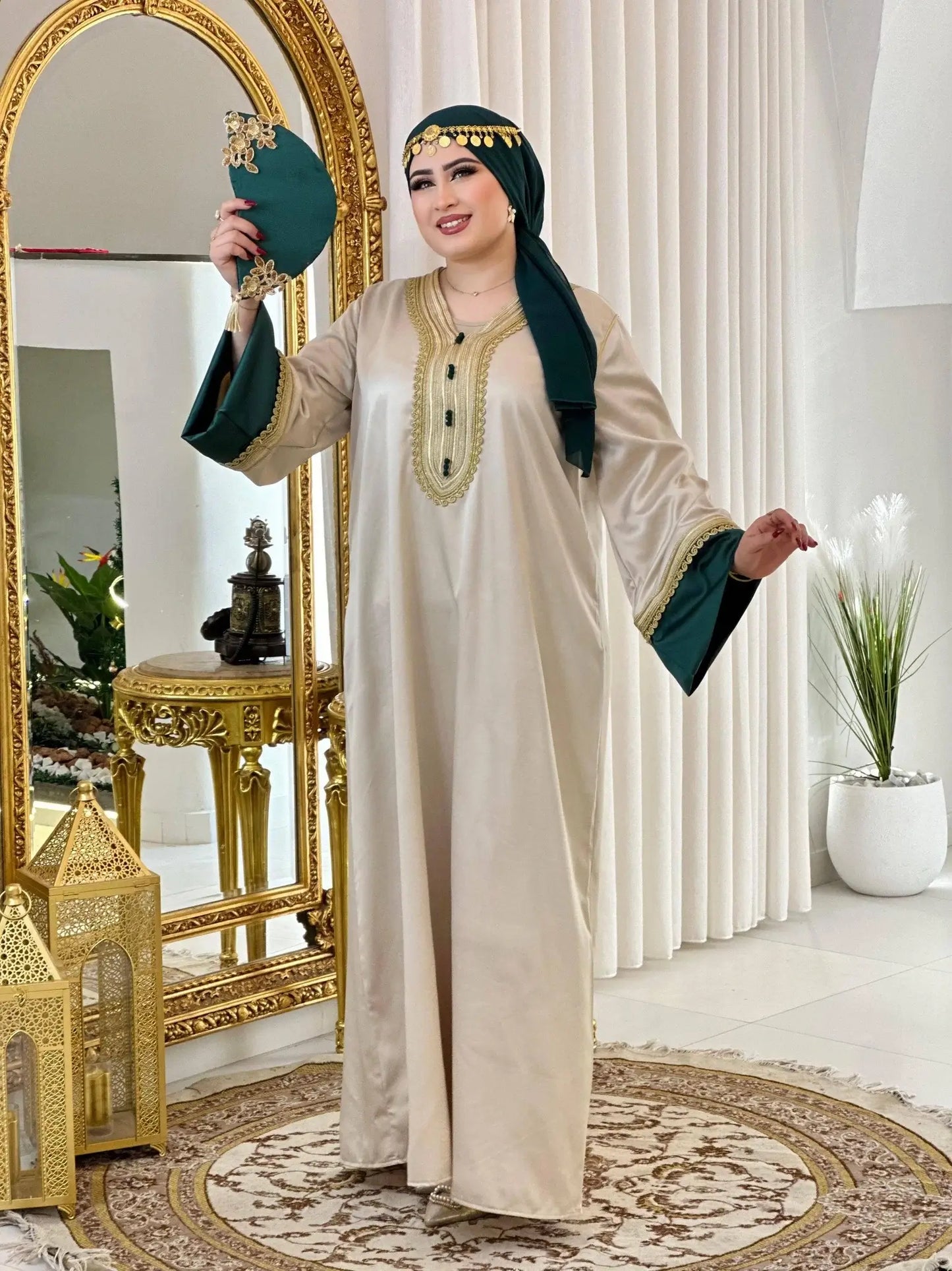 Caftan Tunisien + foulard 🎁