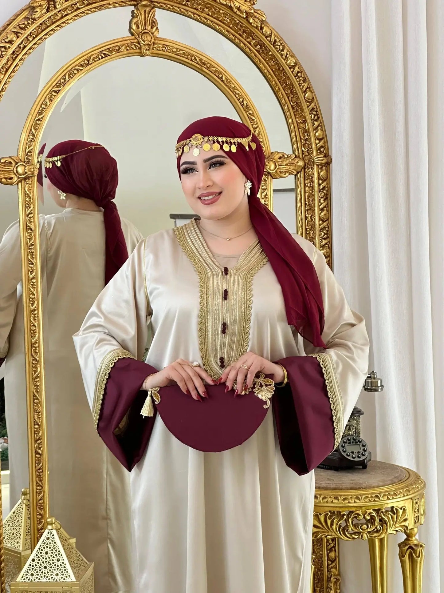 Caftan Tunisien + foulard 🎁