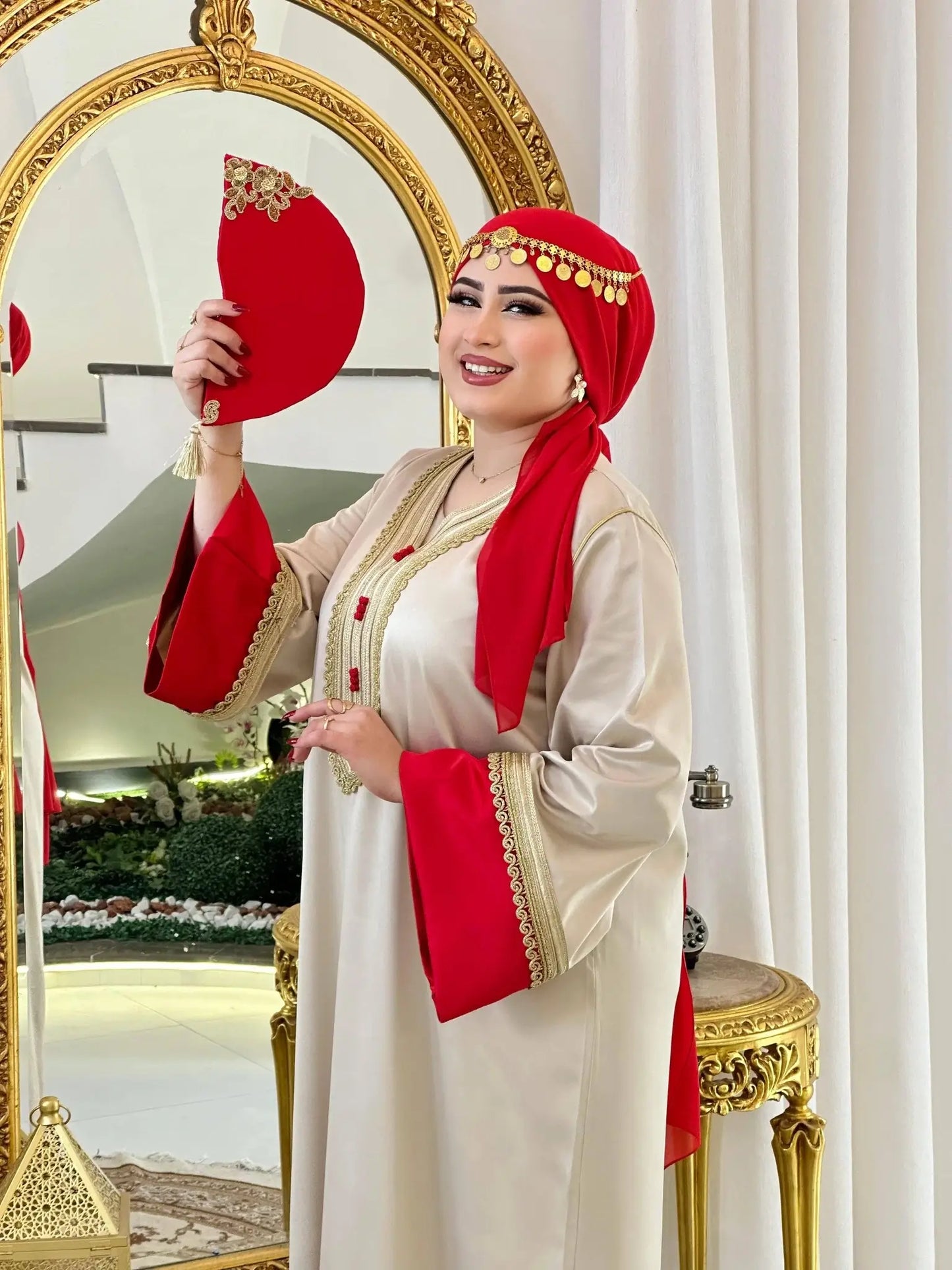 Caftan Tunisien + foulard 🎁